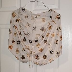 XL Dog Head Sleep Shorts